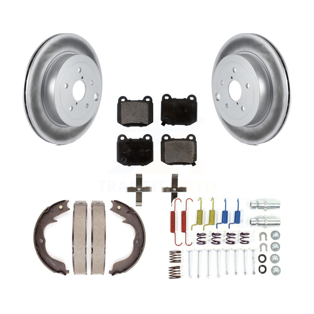 Transit Auto KGF-103925 Disc Brake Kit for 2009-2014 Subaru Impreza - Rear