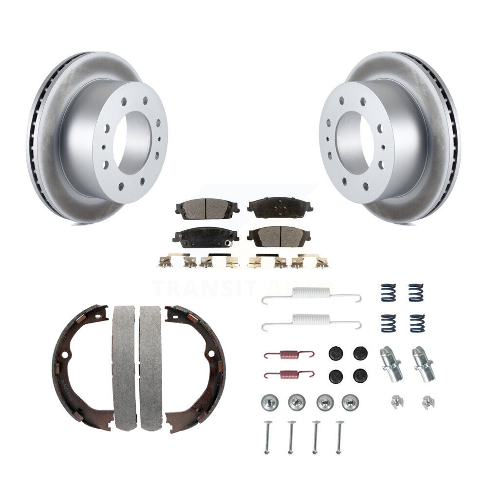 Transit Auto KGF-103943 Disc Brake Kit for 2017-2019 Chevrolet Suburban - Rear