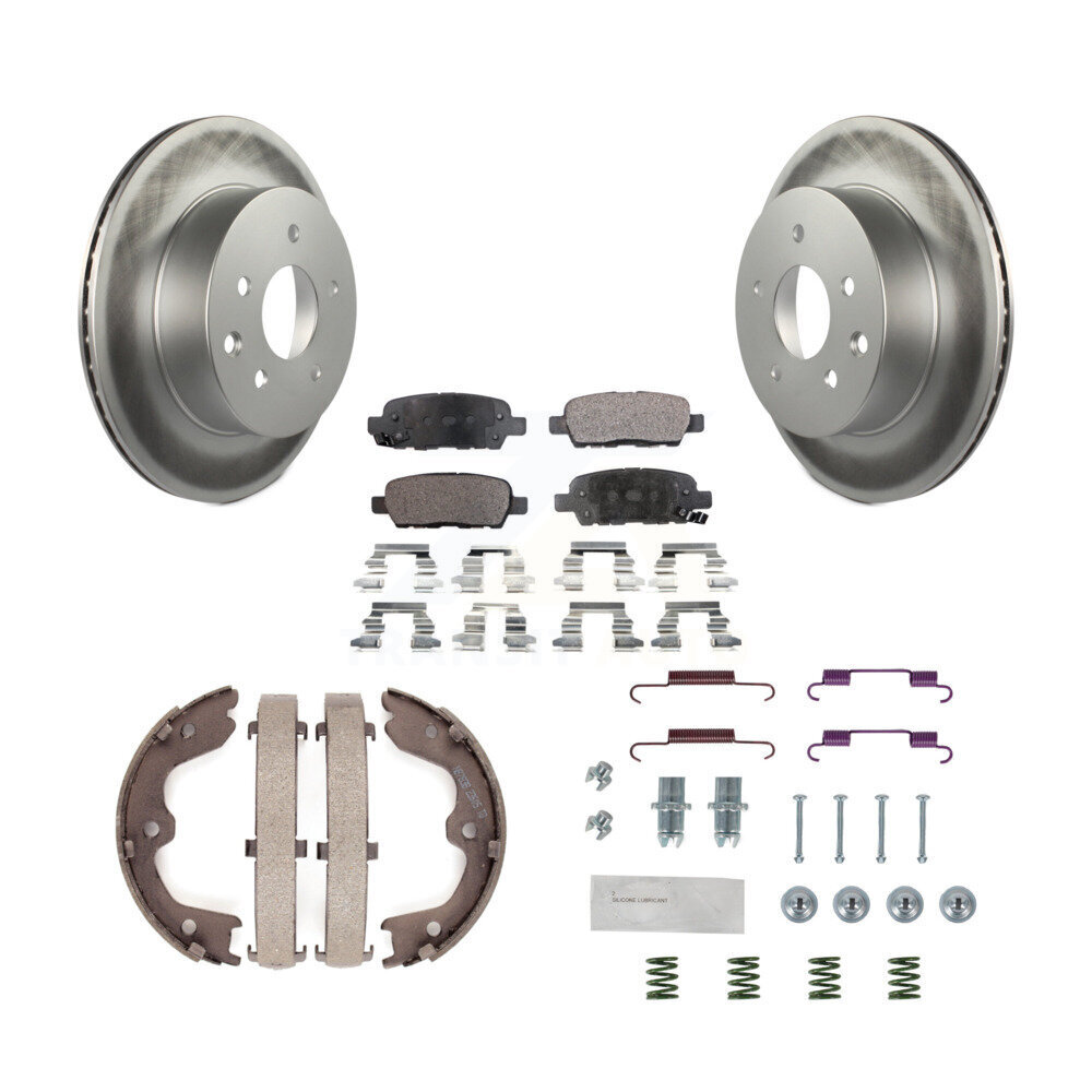 Transit Auto KGF-103957 Disc Brake Kit for 2003-2005 INFINITI G35, Nissan 350Z - Rear