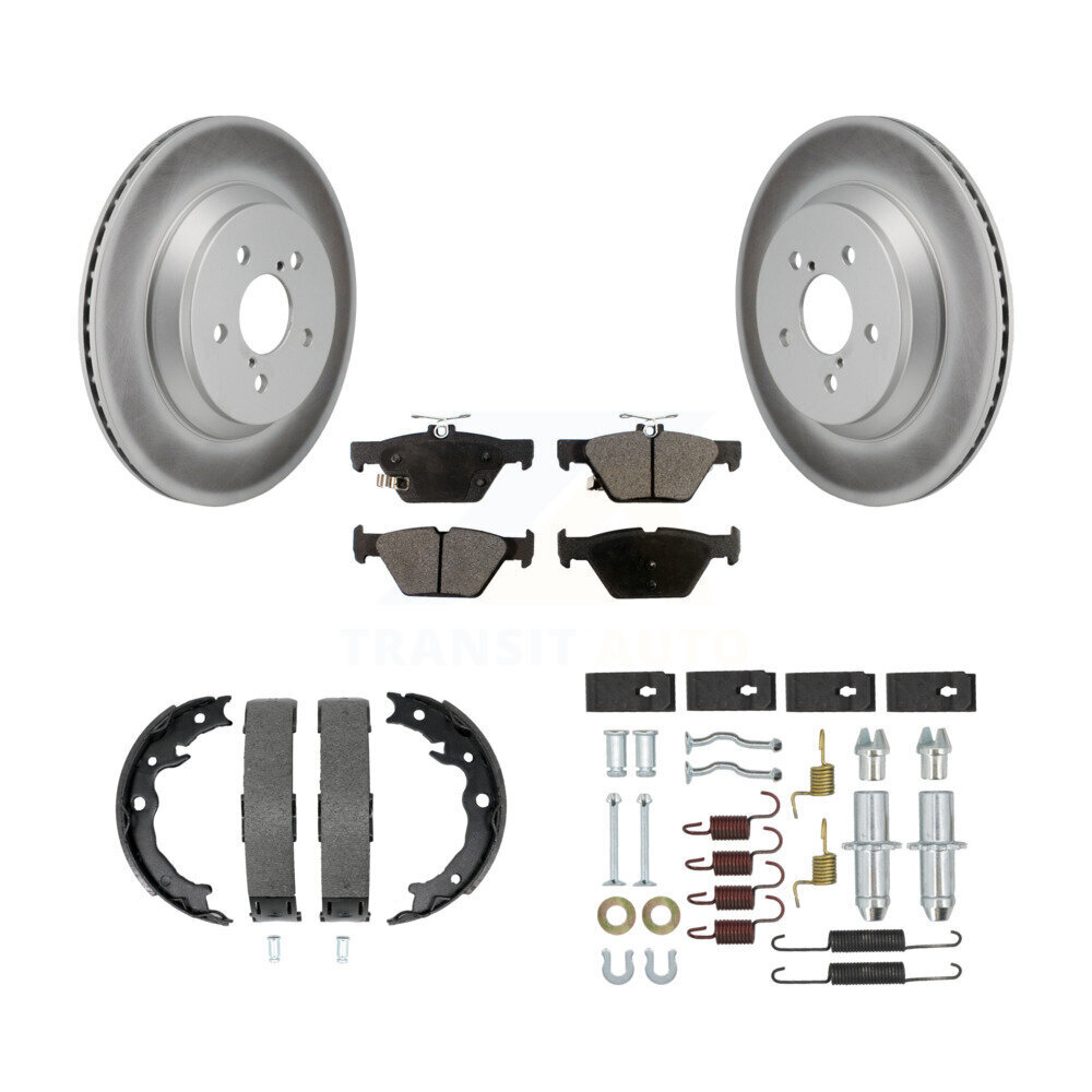 Transit Auto KGF-103999 Disc Brake Kit for 2021 Subaru Crosstrek - Rear