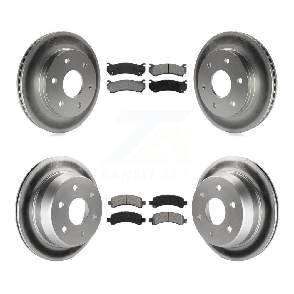 Transit Auto KGS-100542 Disc Brake Kit for 2002 Chevrolet Avalanche 1500 - Front and Rear