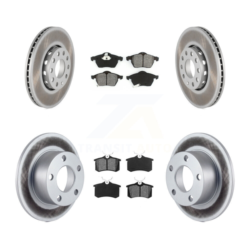 Transit Auto KGS-100737 Disc Brake Kit for 1999 Volkswagen Passat - Front and Rear