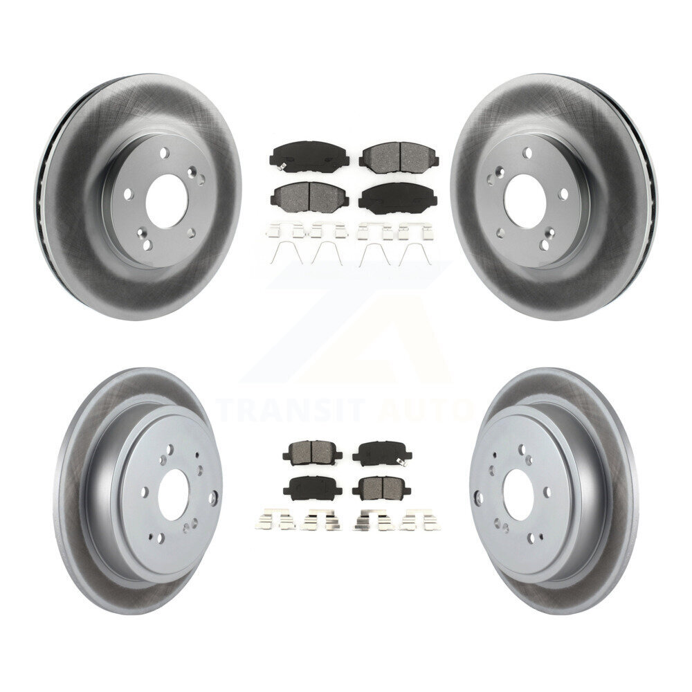 Transit Auto KGS-100784 Disc Brake Kit for 2003-2008 Honda Pilot - Front and Rear