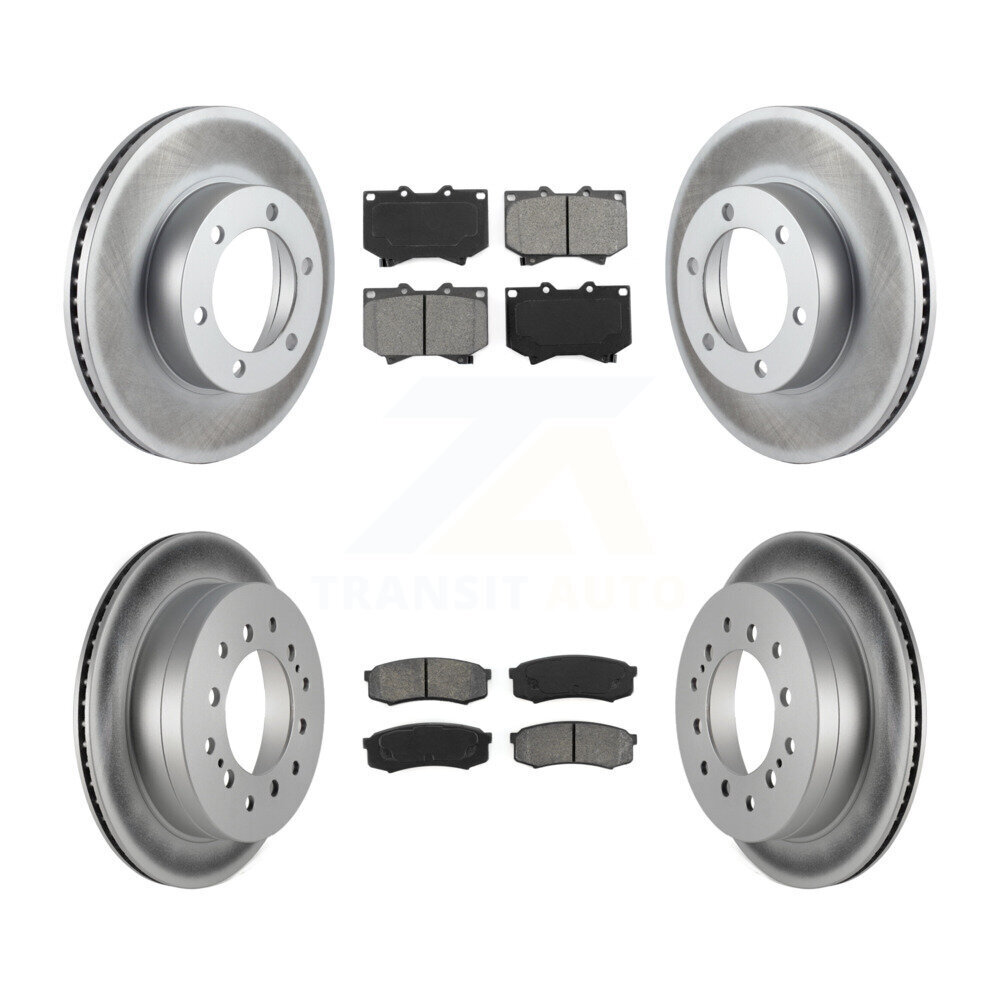 Transit Auto KGS-100790 Disc Brake Kit for 2001-2003 Toyota Sequoia - Front and Rear
