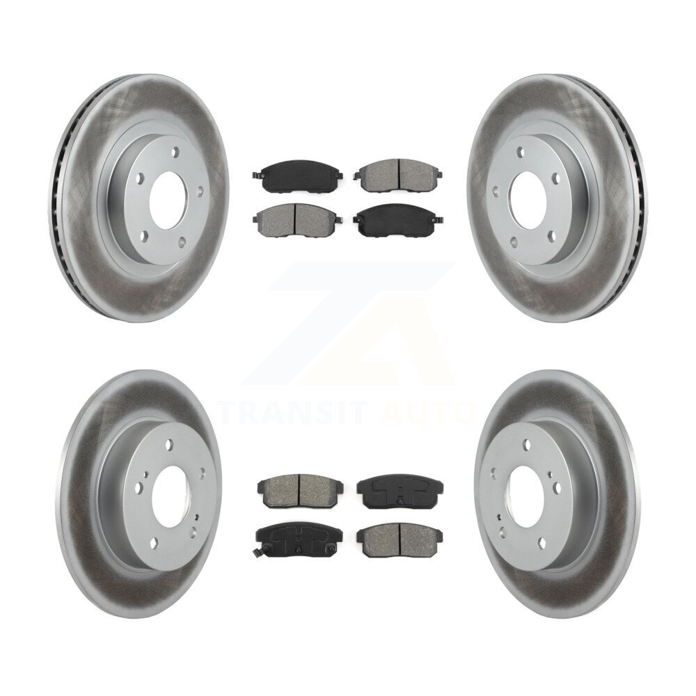 Transit Auto - KGS-100810 - Front and Rear Disc Brake Kits