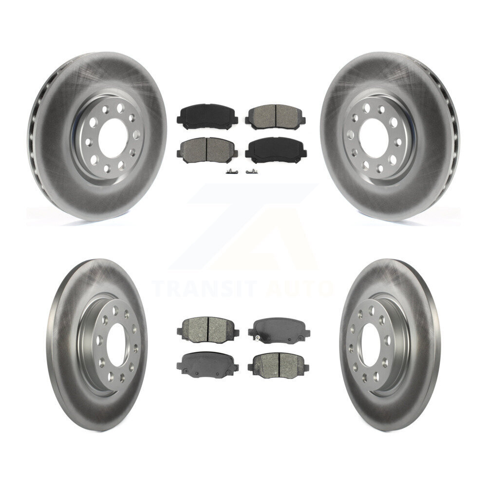 Transit Auto KGS-101707 Disc Brake Kit for 2015-2017 Chrysler 200 - Front and Rear