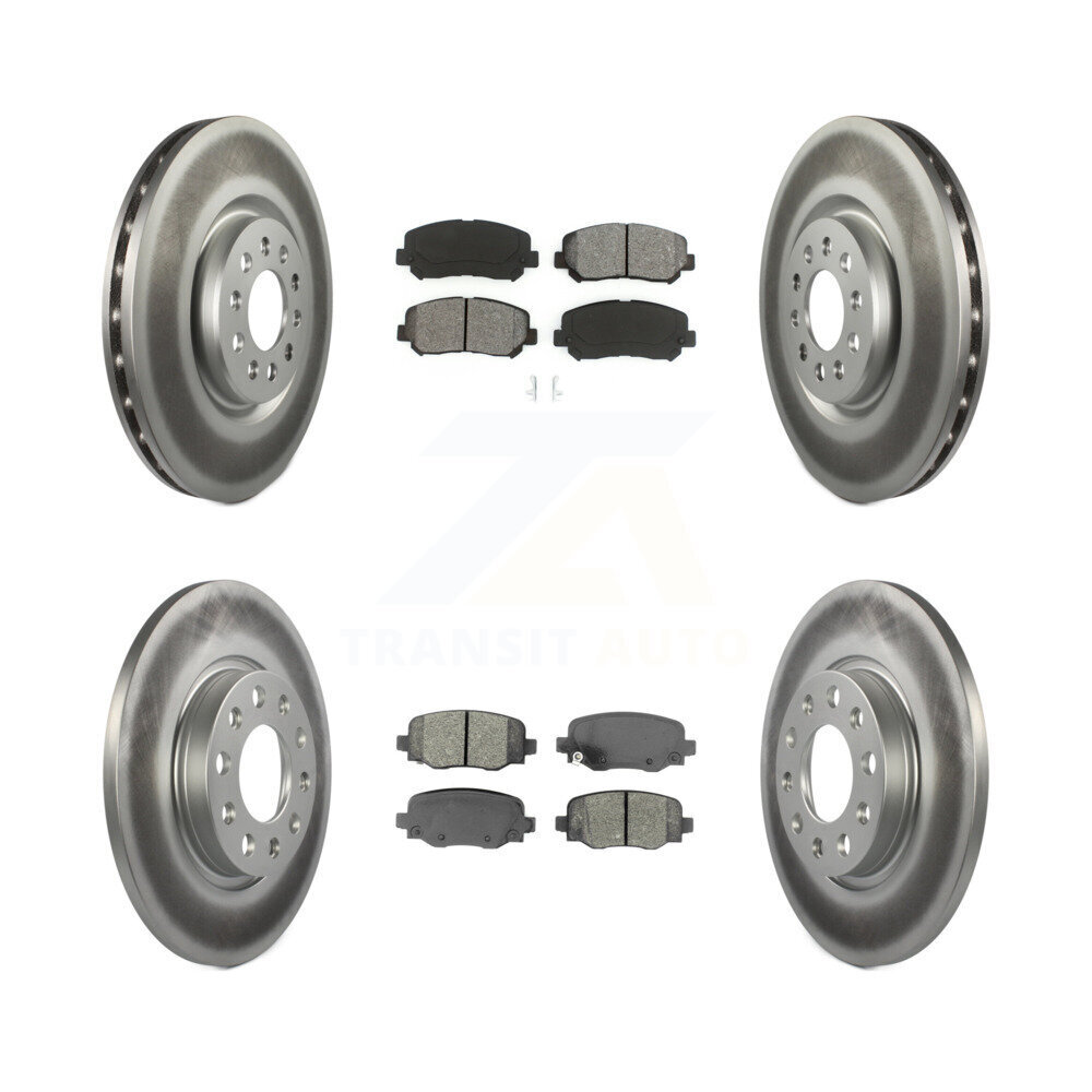 Transit Auto KGS-101709 Disc Brake Kit for 2015-2017 Chrysler 200 - Front and Rear