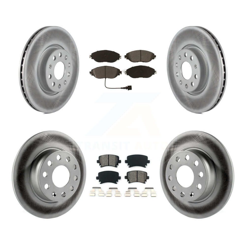 Transit Auto KGS-101954 Disc Brake Kit for 2015 Volkswagen GTI - Front and Rear