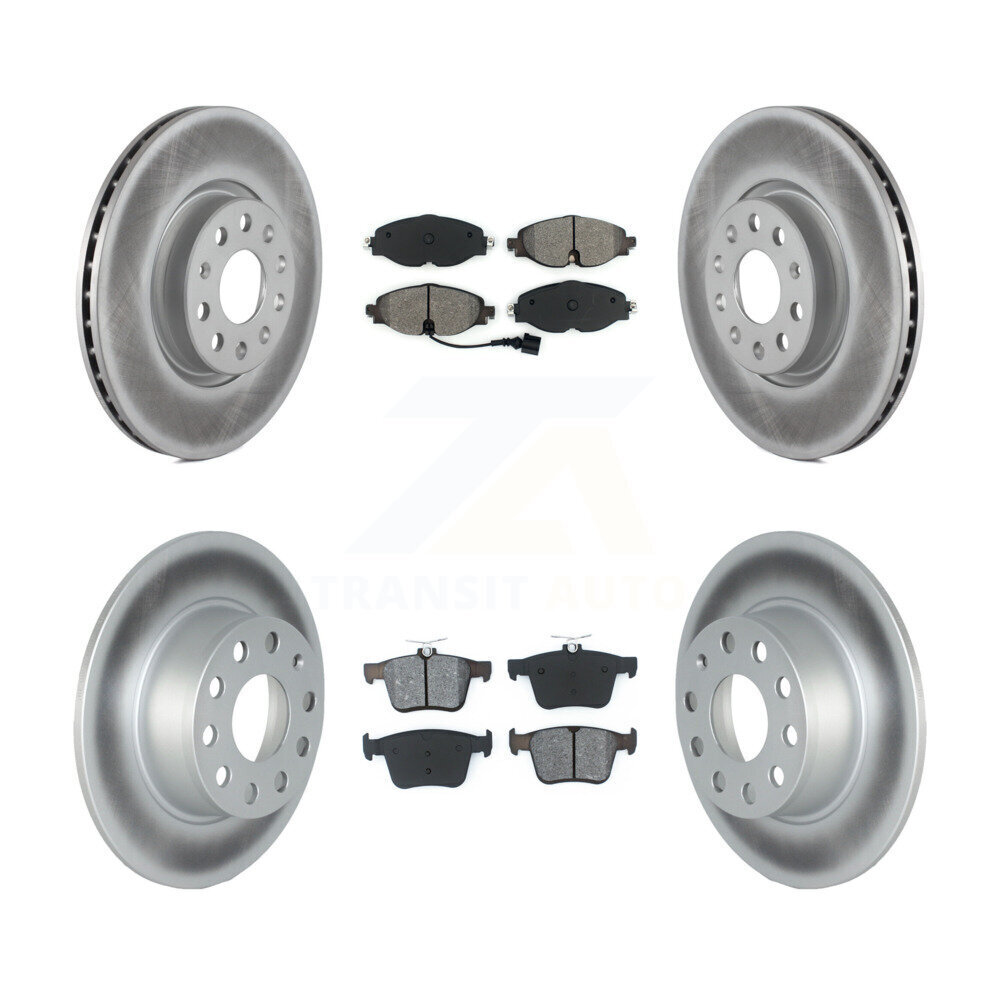 Transit Auto KGS-102409 Disc Brake Kit for 2022-2023 Volkswagen Taos - Front and Rear