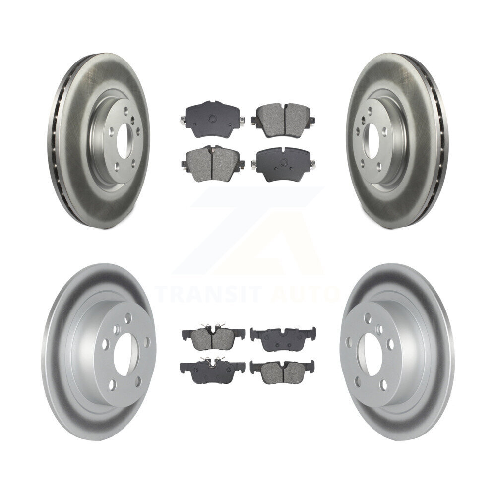 Transit Auto KGS-102520 Disc Brake Kit for 2017-2022 Mini Cooper Countryman - Front and Rear