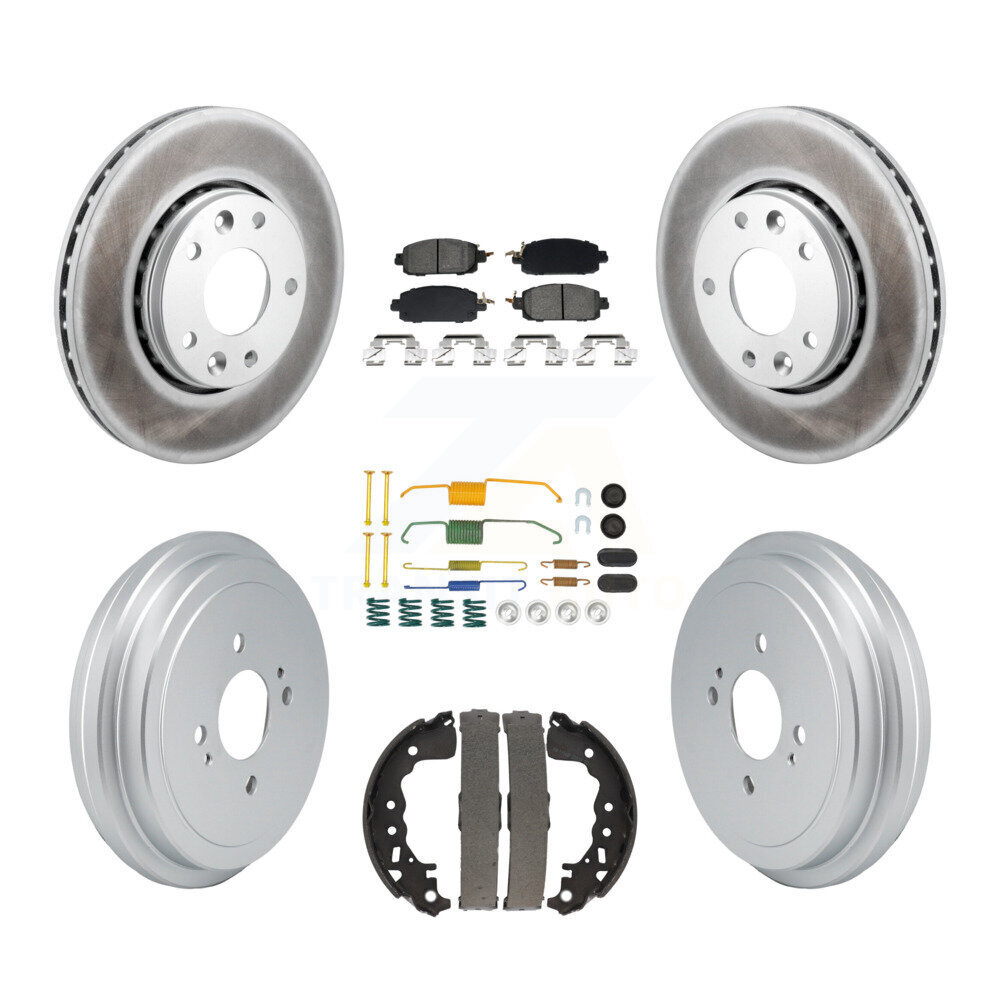 Transit Auto KGS-102740 Disc Brake Kit for 2021 Nissan Kicks - Front and Rear
