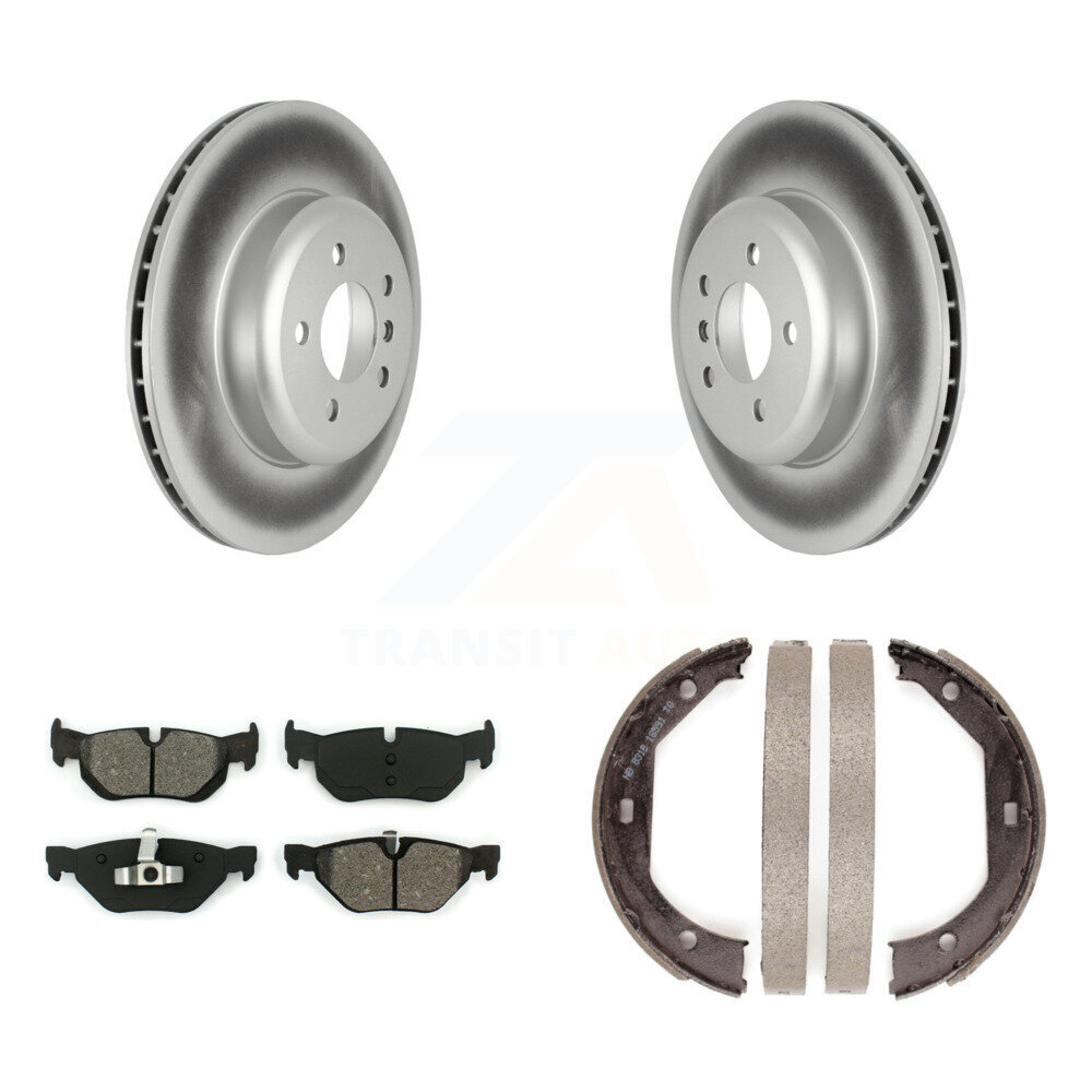 Transit Auto KGS-102982 Disc Brake Kit for 2013 BMW 328i xDrive - Rear