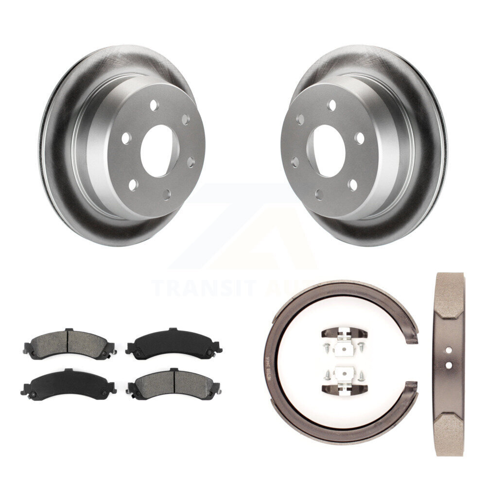 Transit Auto KGS-103072 Disc Brake Kit for 2002 Chevrolet Suburban 1500 - Rear