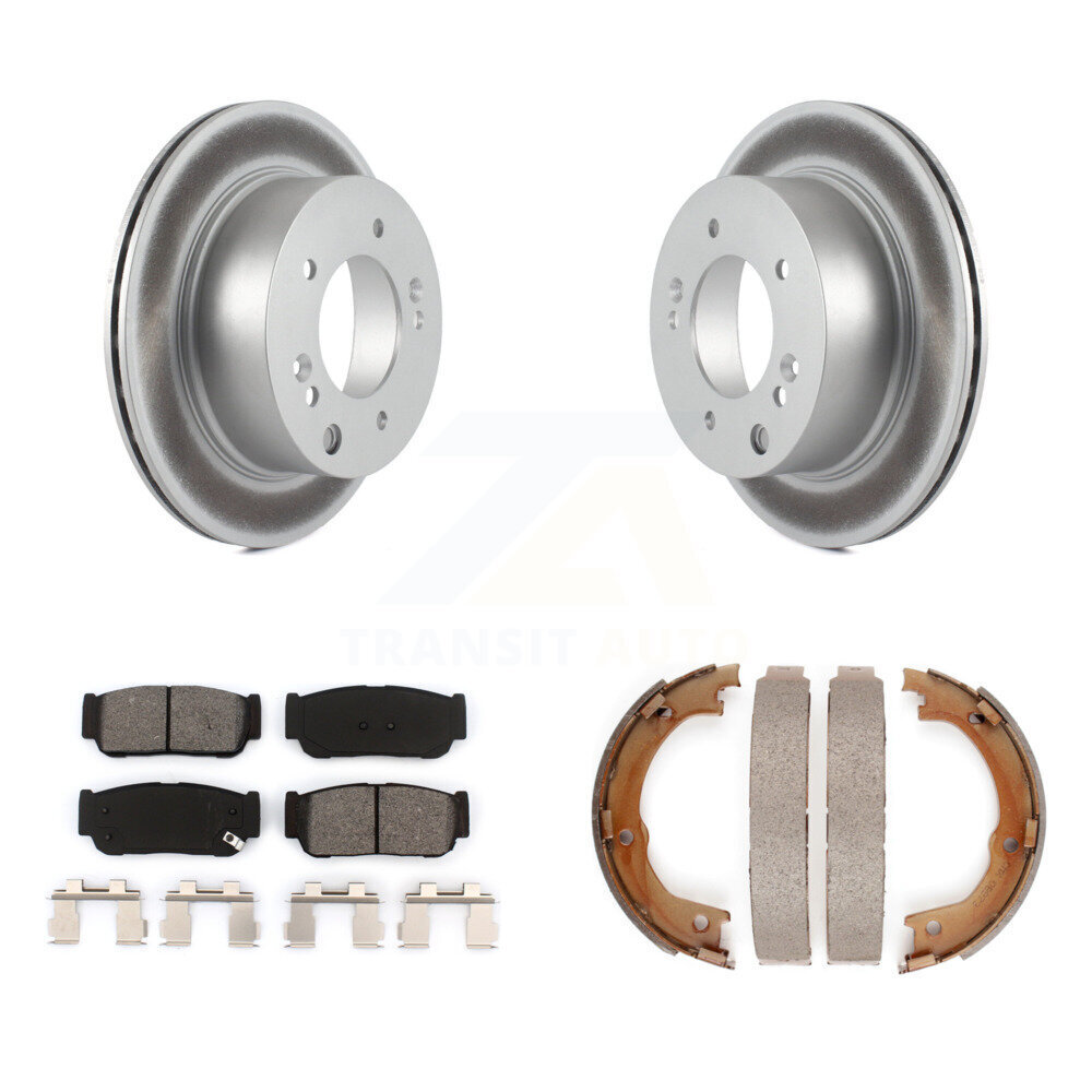 Transit Auto KGS-103108 Disc Brake Kit for 2003-2006 Kia Sorento - Rear