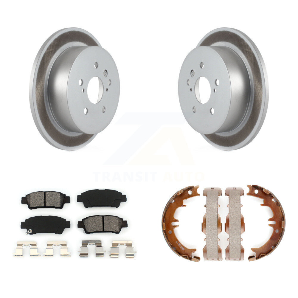 Transit Auto KGS-103128 Disc Brake Kit for 2004-2010 Toyota Sienna - Rear