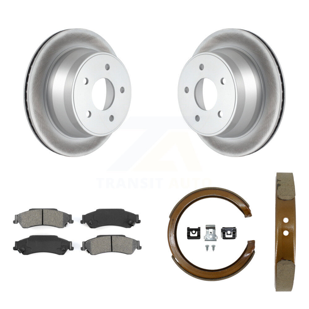 Transit Auto KGS-103197 Disc Brake Kit for 1997-2005 GMC Jimmy, Chevrolet S10 and More - Rear