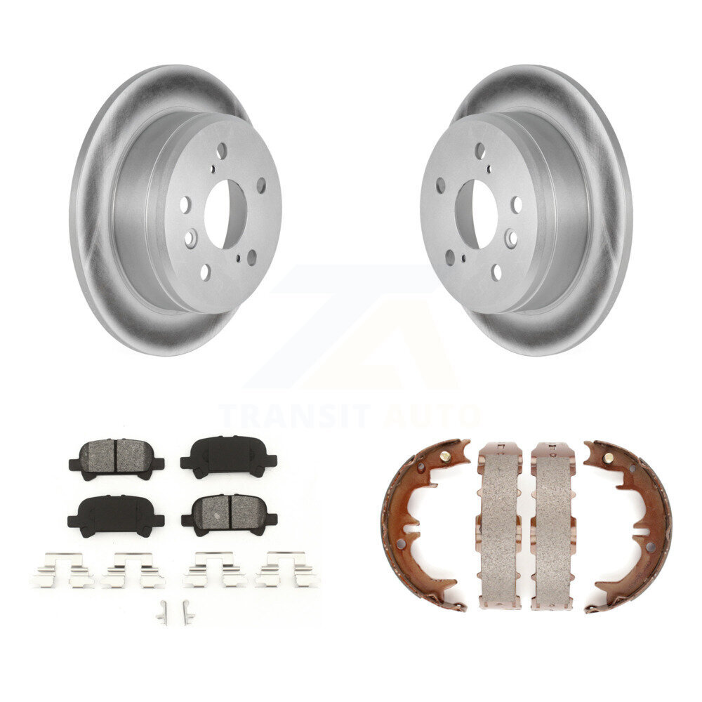 Transit Auto KGS-103200 Disc Brake Kit for 1999-2003 Toyota Solara, Toyota Camry - Rear
