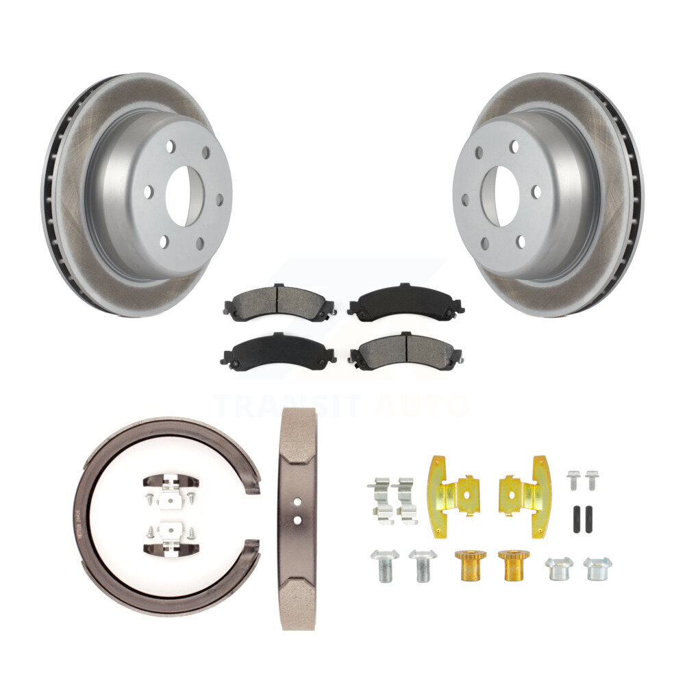 Transit Auto KGS-103286 Disc Brake Kit for 2000-2006 GMC Sierra 1500, Cadillac Escalade and More - Rear