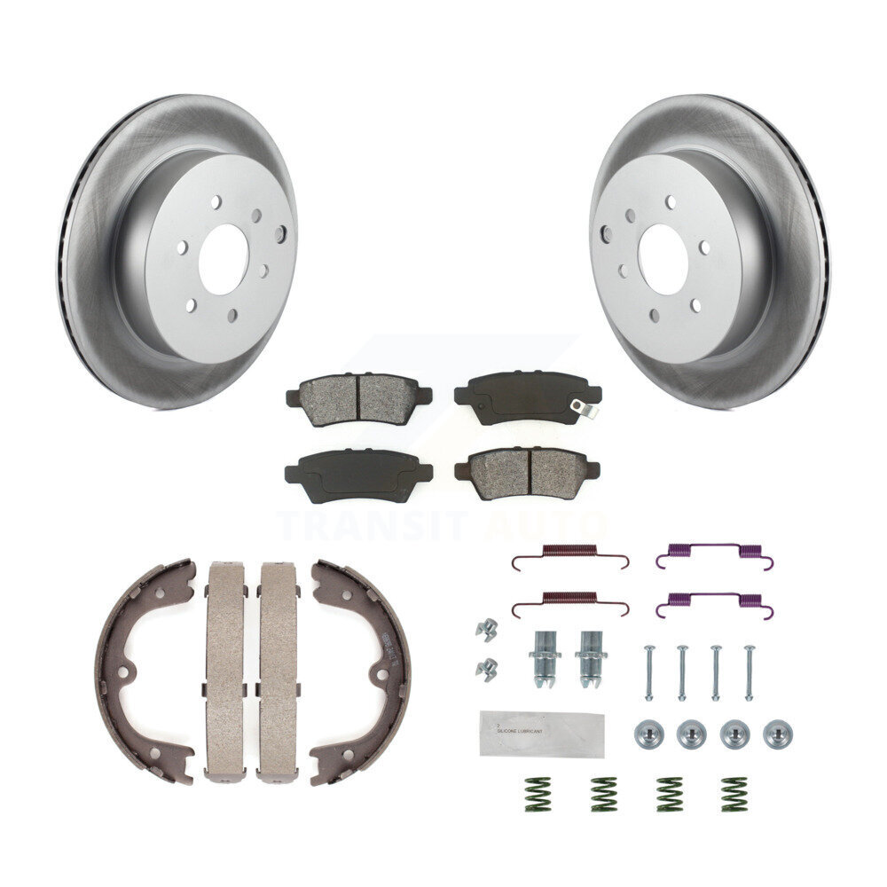 Transit Auto KGS-103319 Disc Brake Kit for 2005-2012 Nissan Pathfinder - Rear