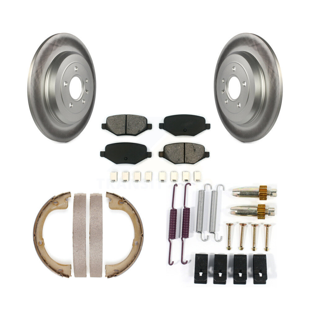 Transit Auto KGS-103430 Disc Brake Kit for 2013 Lincoln MKT - Rear