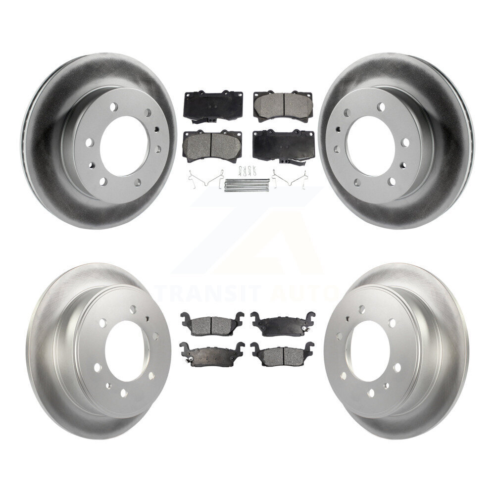 Transit Auto - KGT-100627 - Front and Rear Disc Brake Kits