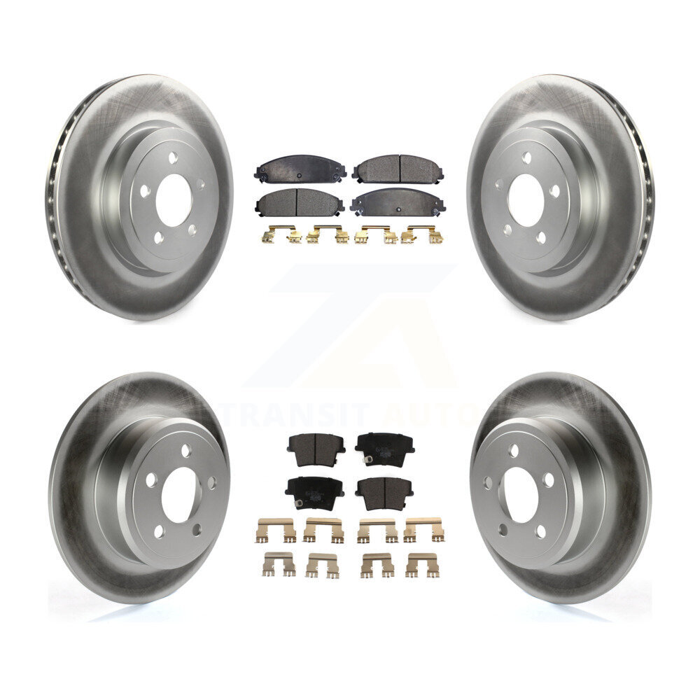 Transit Auto KGT-100763 Disc Brake Kit for 2005-2006 Chrysler 300 - Front and Rear