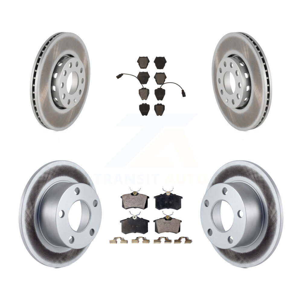 Transit Auto KGT-100823 Disc Brake Kit for 2002 Volkswagen Passat - Front and Rear