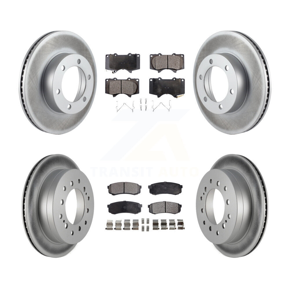 Transit Auto KGT-100867 Disc Brake Kit for 2001-2007 Toyota Sequoia - Front and Rear