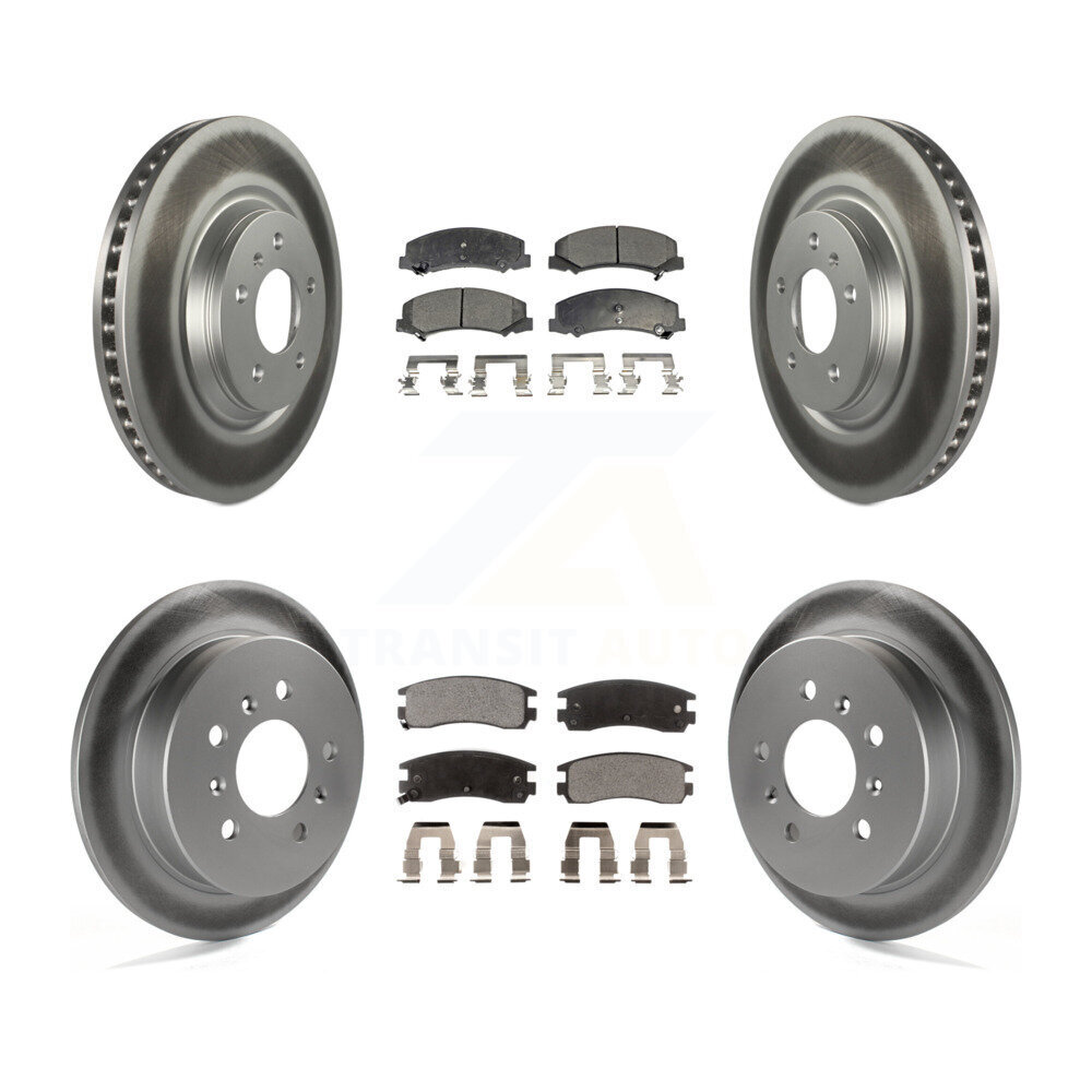 Transit Auto KGT-102311 Disc Brake Kit for 2008-2009 Buick Allure, Buick LaCrosse - Front and Rear