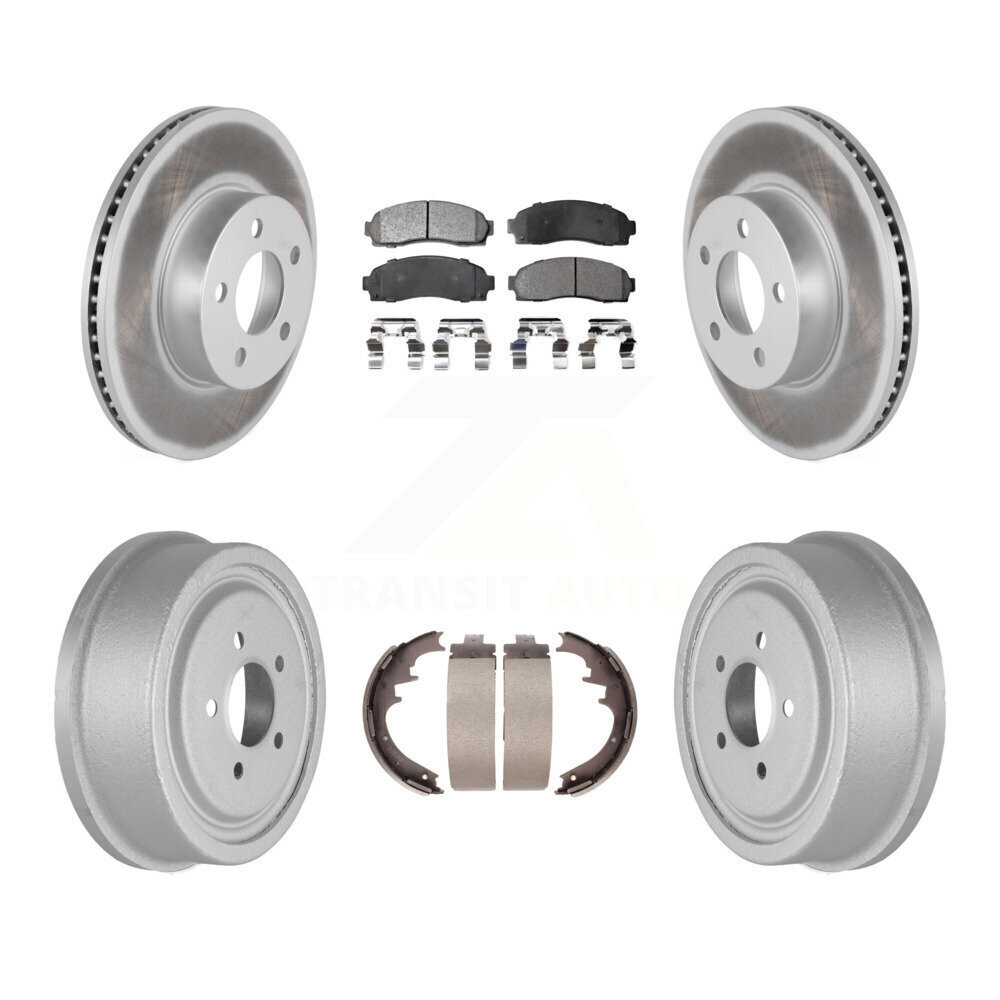 Transit Auto KGT-102502 Disc Brake Kit for 2004-2010 Mazda B4000, Ford Ranger - Front and Rear
