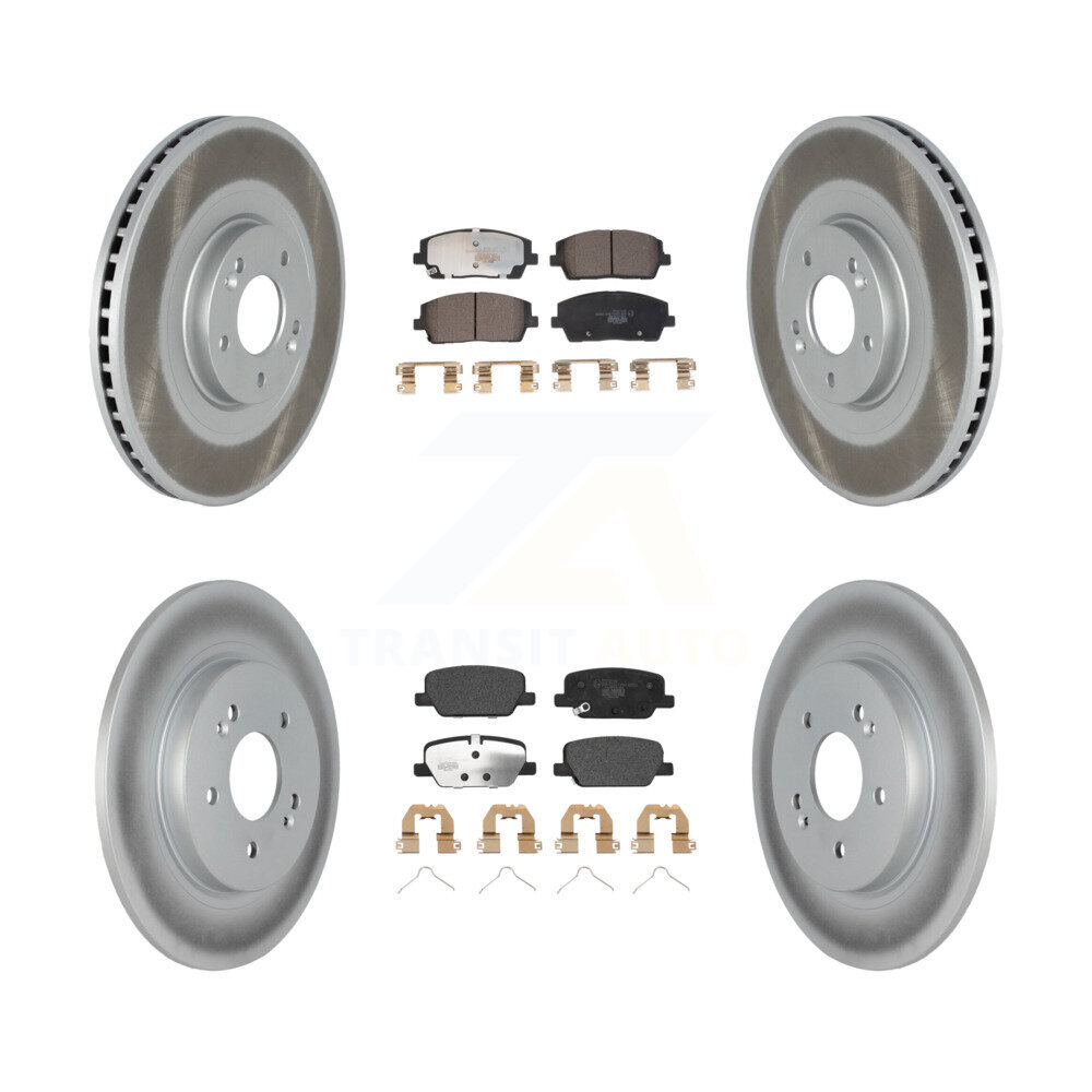 Transit Auto - KGT-102909 - Front and Rear Disc Brake Kits