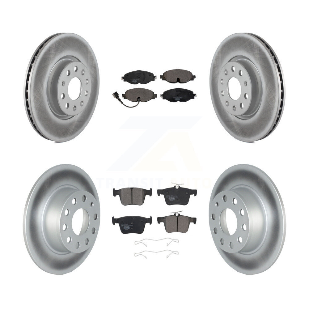 Transit Auto KGT-102951 Disc Brake Kit for 2022-2023 Volkswagen Taos - Front and Rear
