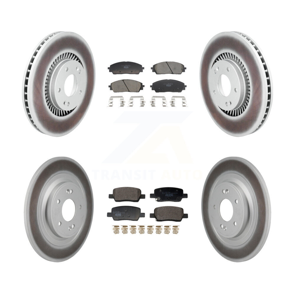 Transit Auto - KGT-103416 - Front and Rear Disc Brake Kits