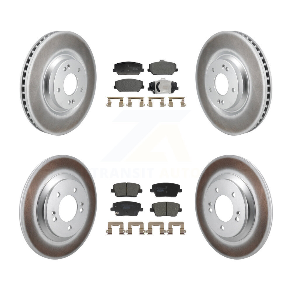 Transit Auto - KGT-103422 - Front and Rear Disc Brake Kits