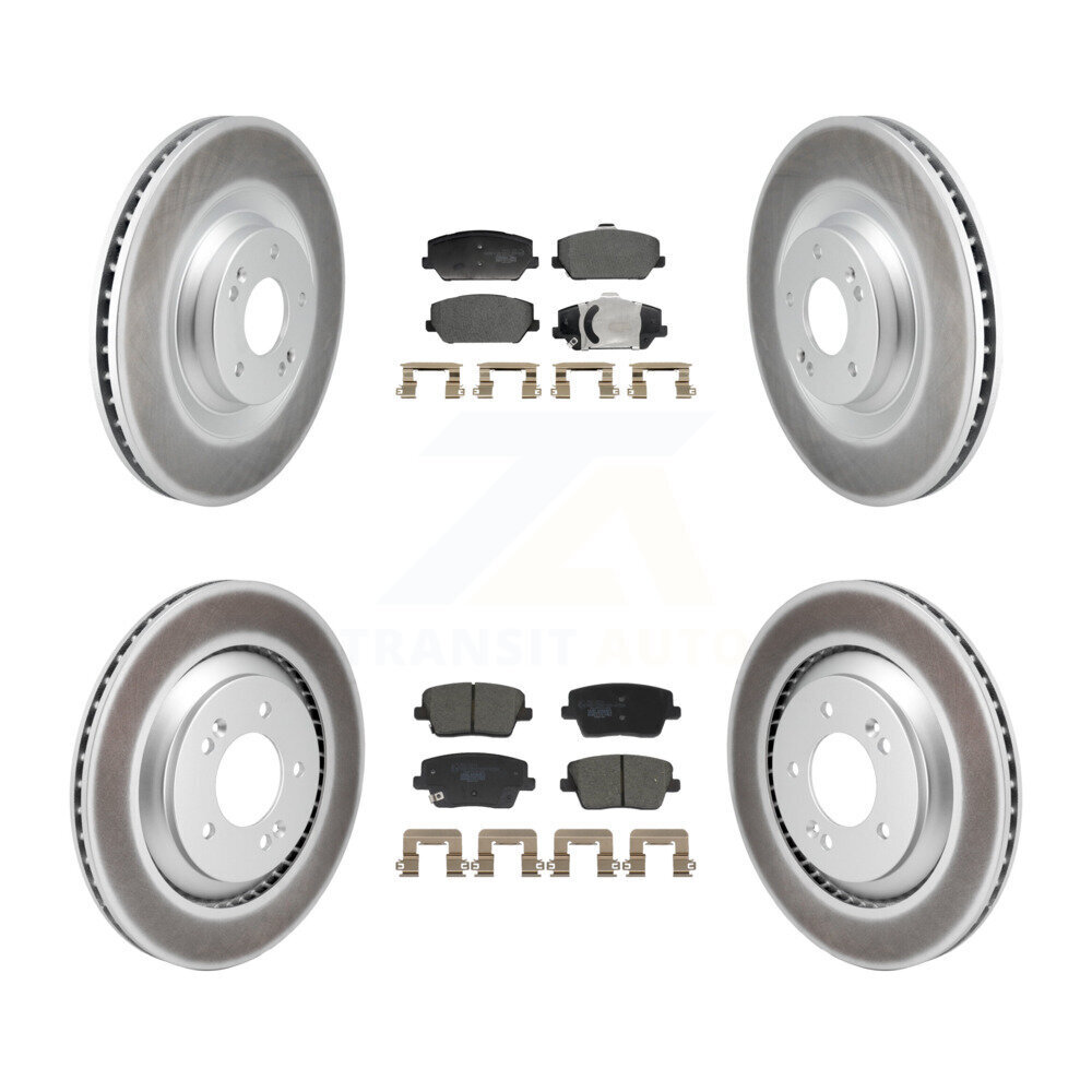Transit Auto - KGT-103423 - Front and Rear Disc Brake Kits