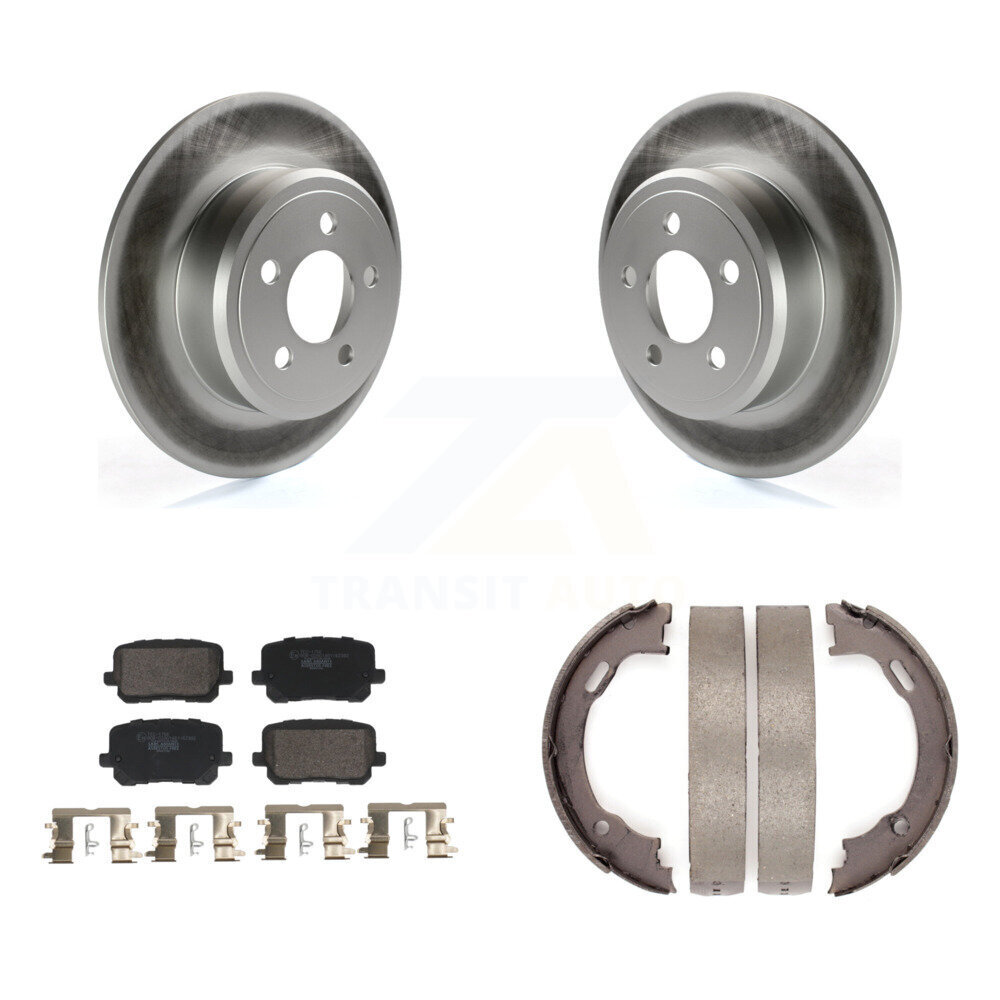 Transit Auto KGT-103628 Disc Brake Kit for 2014-2021 Dodge Charger - Rear