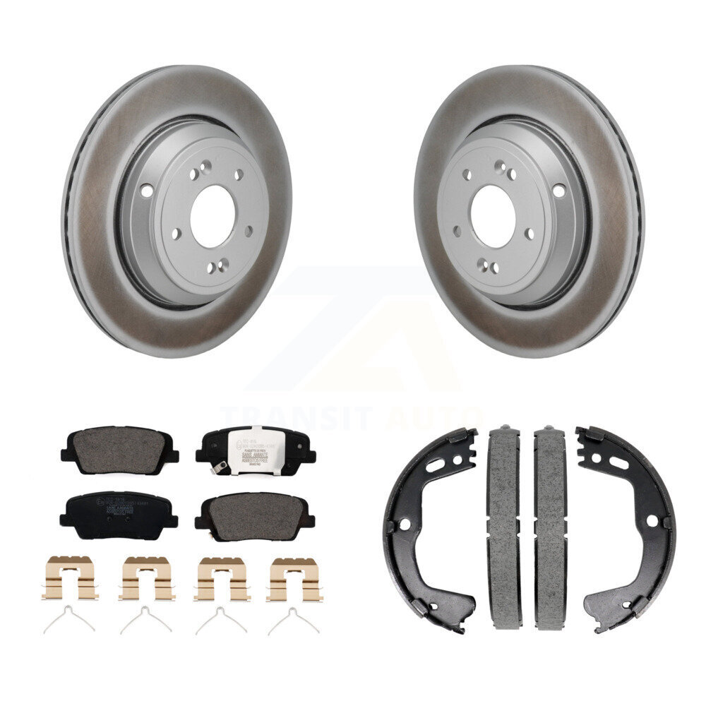 Transit Auto KGT-103640 Disc Brake Kit for 2018-2020 Genesis G80 - Rear