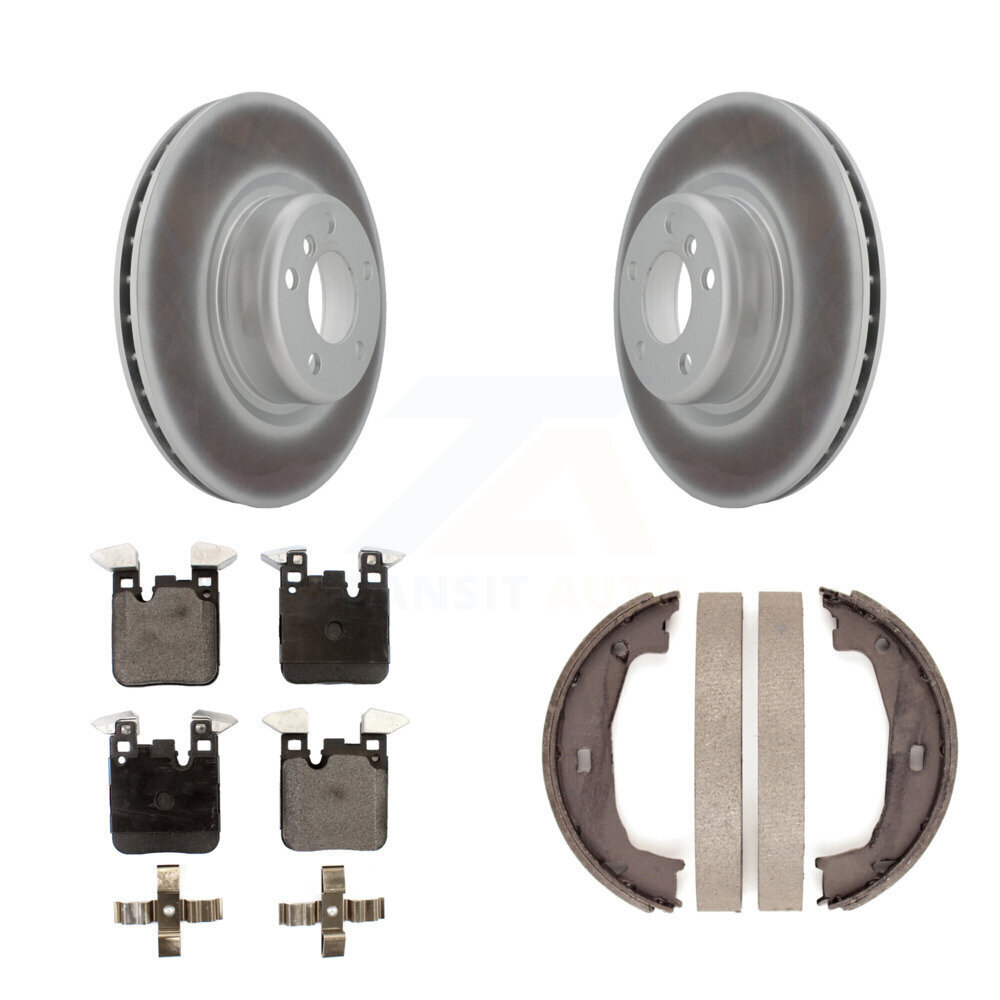 Transit Auto KGT-103664 Disc Brake Kit for 2012-2020 BMW 230i, BMW 230i xDrive and More - Rear