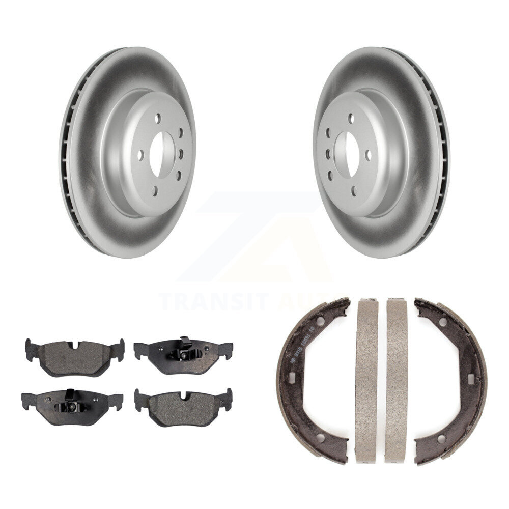 Transit Auto KGT-103677 Disc Brake Kit for 2013 BMW 328i xDrive - Rear