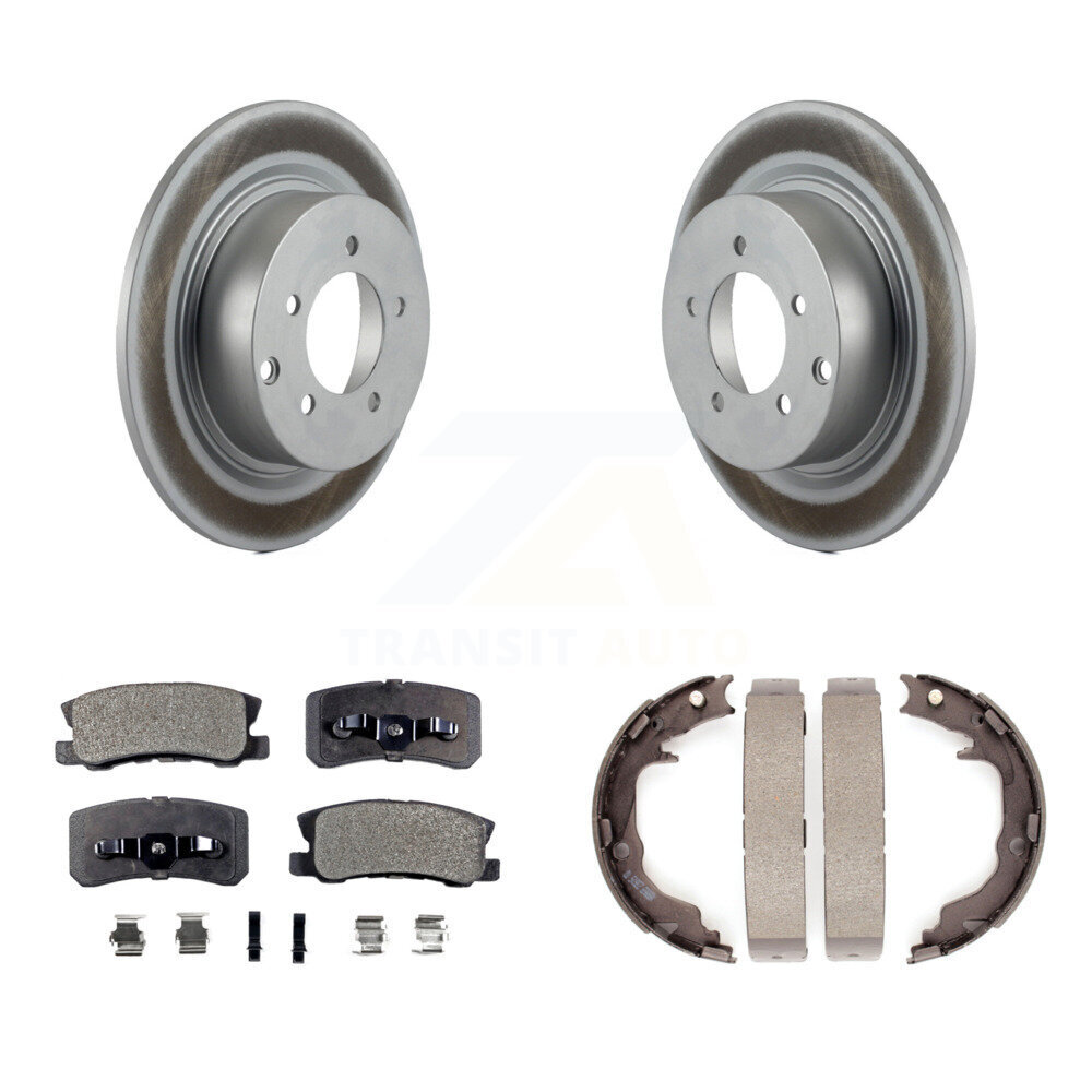 Transit Auto KGT-103705 Disc Brake Kit for 2007-2017 Jeep Compass, Jeep Patriot and More - Rear