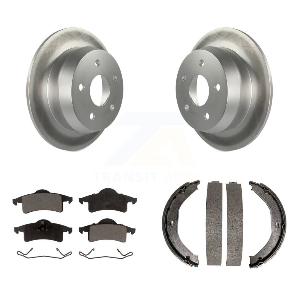 Transit Auto KGT-103722 Disc Brake Kit for 1999-2004 Jeep Grand Cherokee - Rear