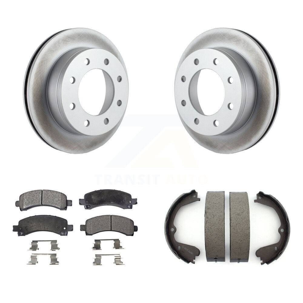 Transit Auto KGT-103773 Disc Brake Kit for 2012 GMC Savana 3500 - Rear