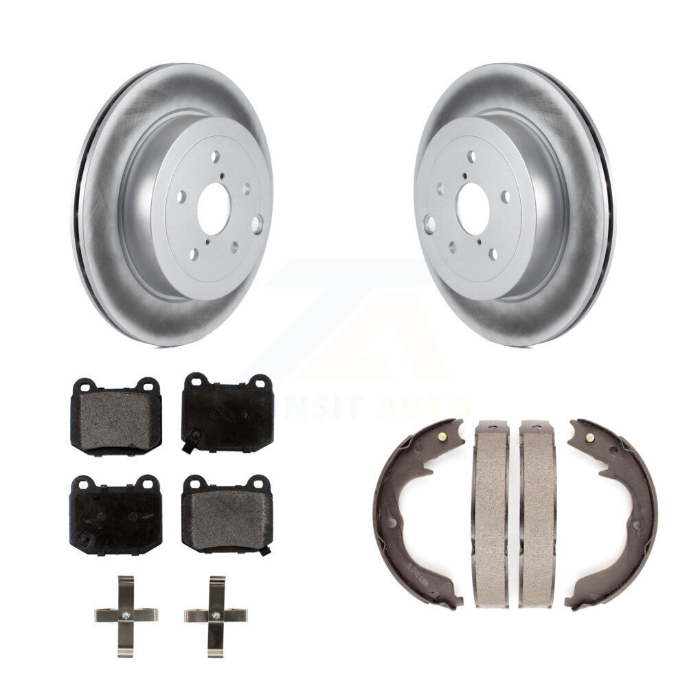 Transit Auto KGT-103959 Disc Brake Kit for 2009-2014 Subaru Impreza - Rear
