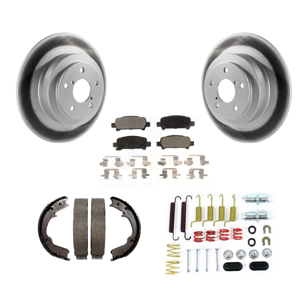 Transit Auto KGT-104052 Disc Brake Kit for 2000 Subaru Legacy - Rear