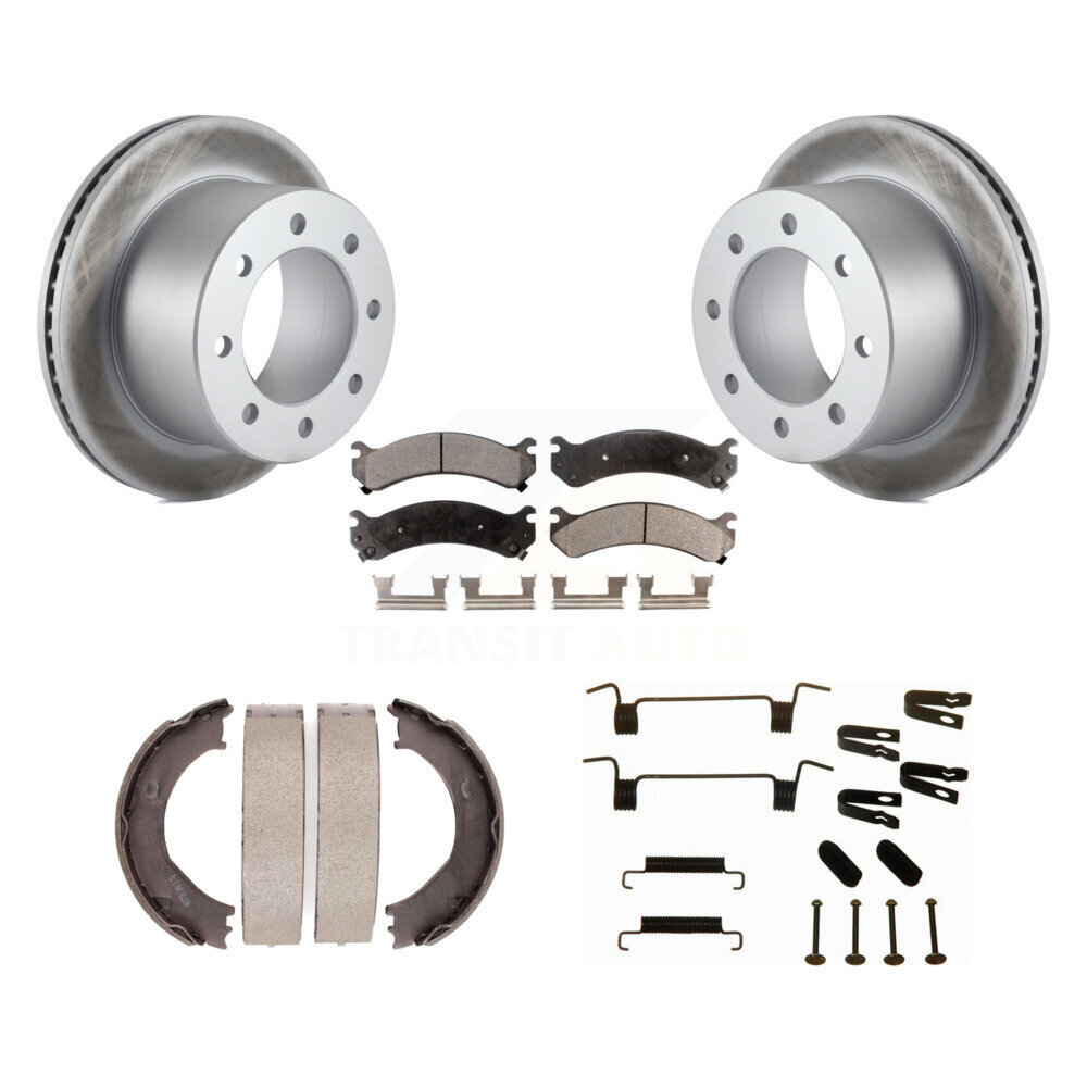Transit Auto KGT-104095 Disc Brake Kit for 2010 GMC Sierra 3500 HD - Rear