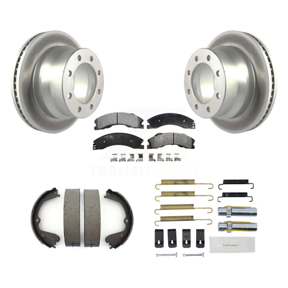 Transit Auto KGT-104101 Disc Brake Kit for 2009-2019 Chevrolet Express 3500, GMC Savana 3500 - Rear