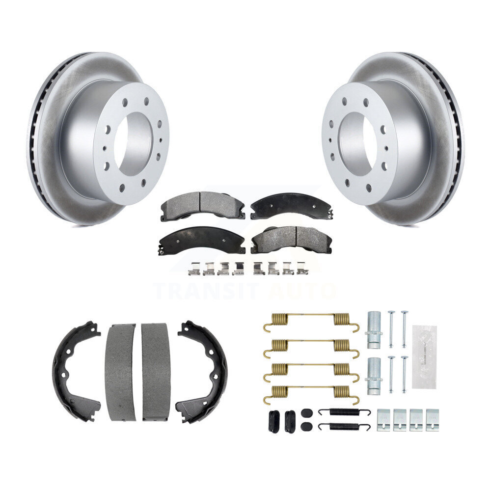 Transit Auto KGT-104110 Disc Brake Kit for 2013-2019 Chevrolet Silverado 2500 HD, GMC Sierra 2500 HD - Rear