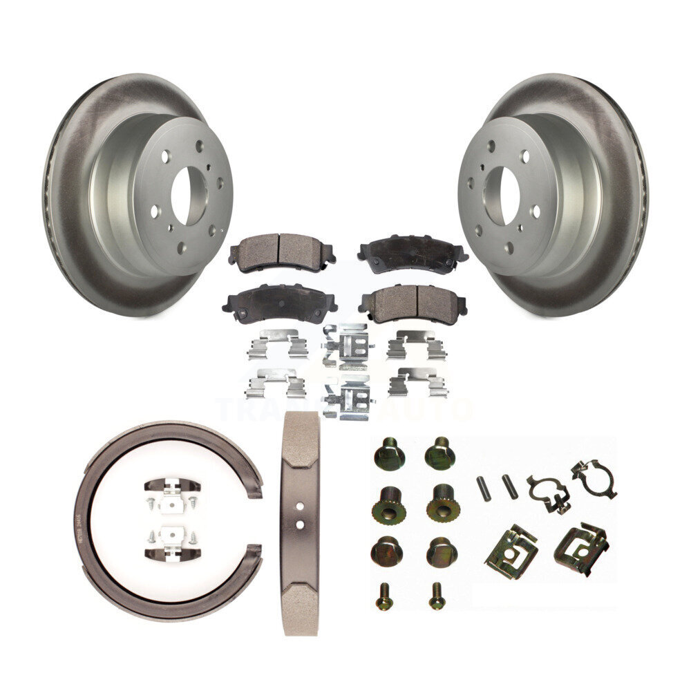 Transit Auto KGT-104136 Disc Brake Kit for 2007 GMC Sierra 1500 Classic - Rear