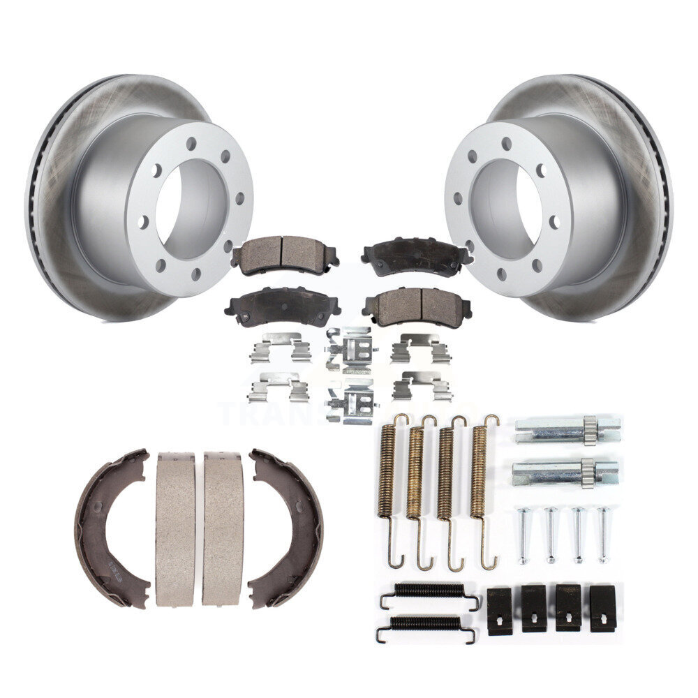 Transit Auto KGT-104142 Disc Brake Kit for 2001 GMC Sierra 3500 - Rear