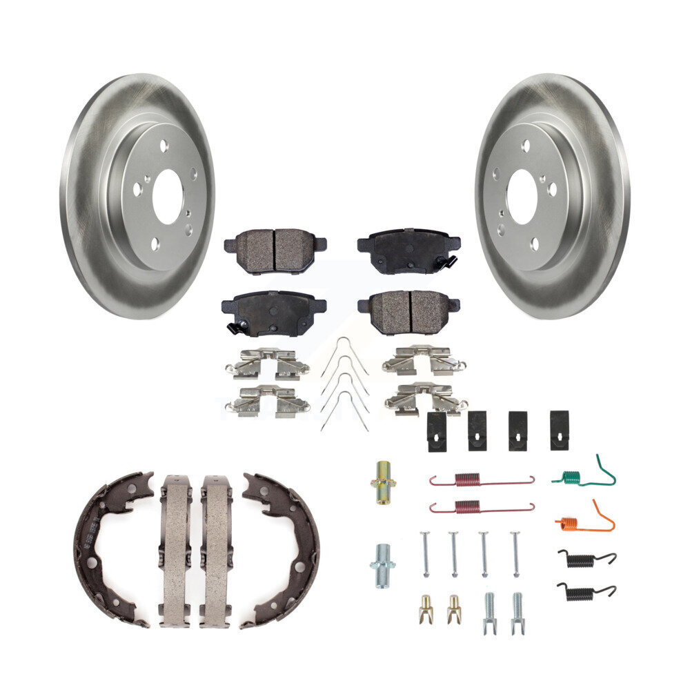 Transit Auto KGT-104149 Disc Brake Kit for 2009-2012 Toyota Matrix, Pontiac Vibe - Rear